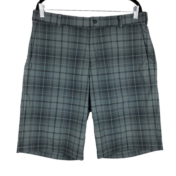 Nike Drifit Tour Performance Plaid Golf 